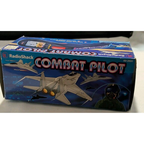 Vintage Radio Shack LCD Combat Pilot Game MIB Tandy Handheld Electronic Game - Picture 13 of 13